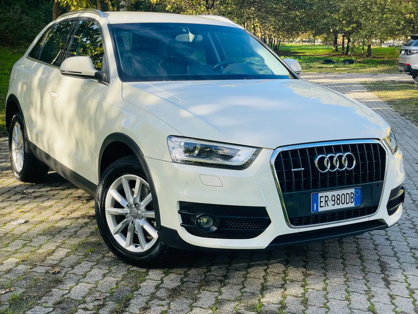 Audi Q3 Q3  2.0 tfsi quattro 170cv s-tonic Blanc - 1