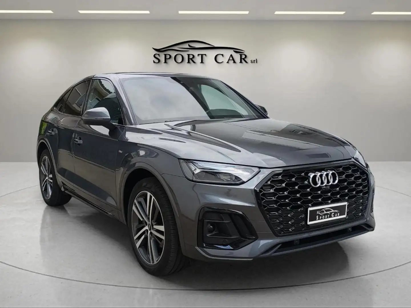 Audi Q5 35 TDI S tronic S line plus Gris - 2