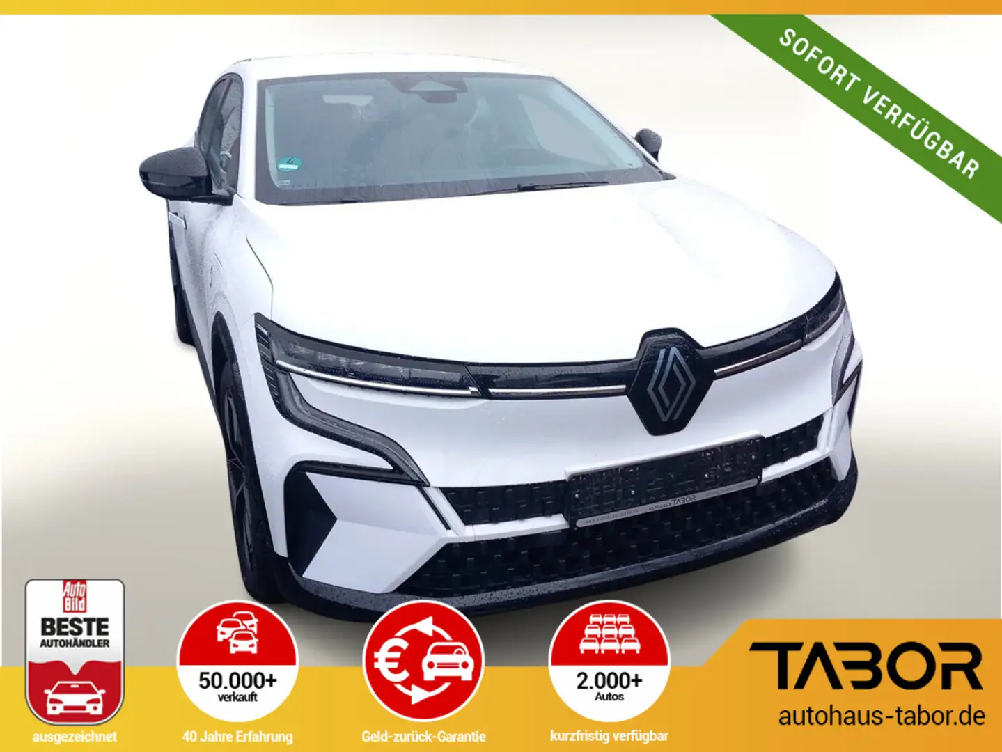 Renault Megane E-Tech E-Tech EV40 130 Equilibre LED PDC ACC 18Z Blanc - 1