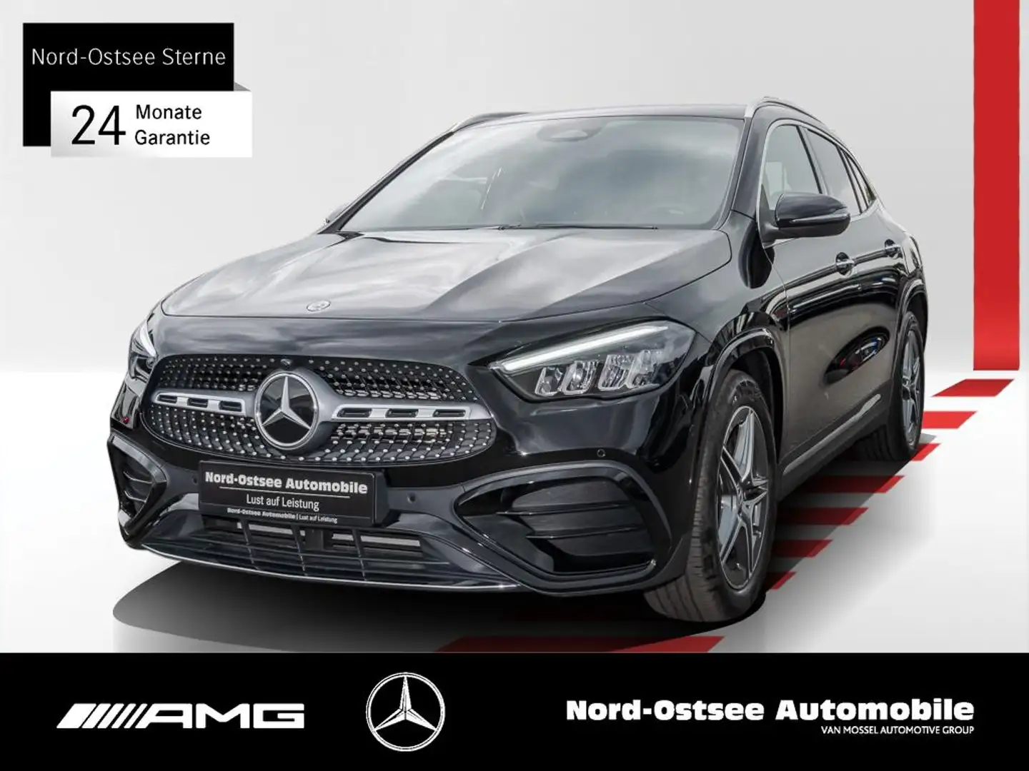 Mercedes-Benz GLA 200 d AMG ADV.+ KAMERA AHK KEYLESS LED MBUX Noir - 1