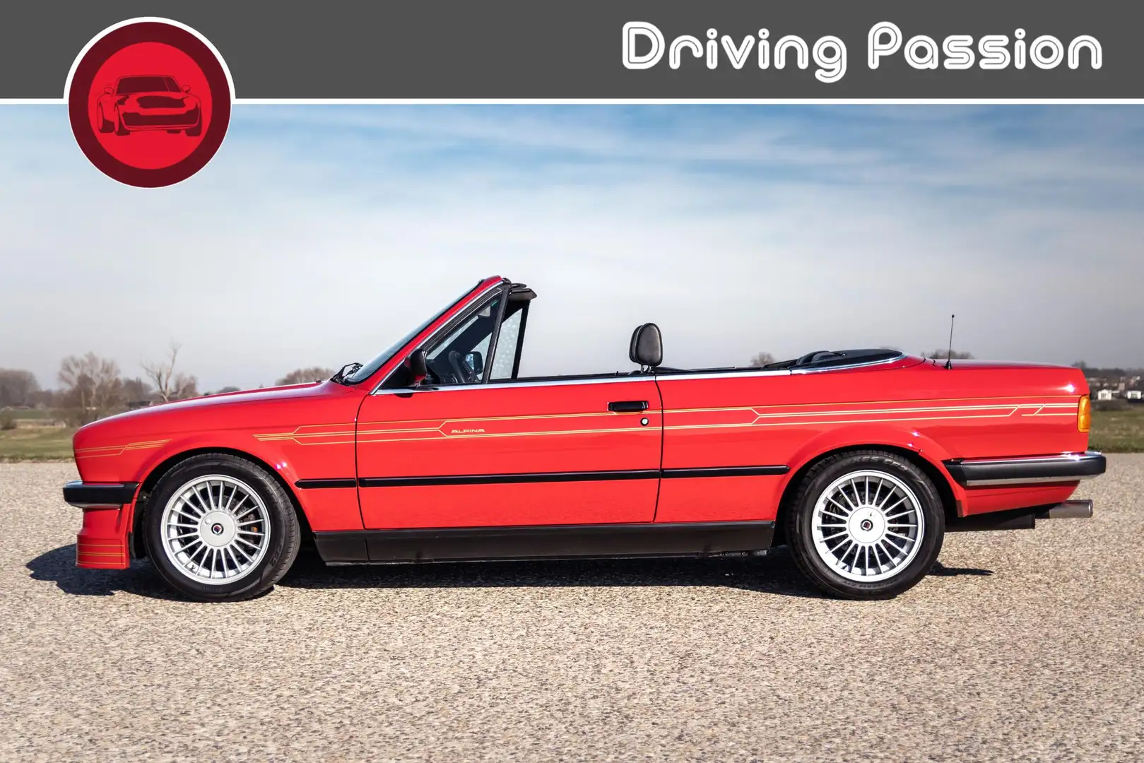 BMW 325 3-serie 325i E30 | Alpina Styling | Briljant rood - 1