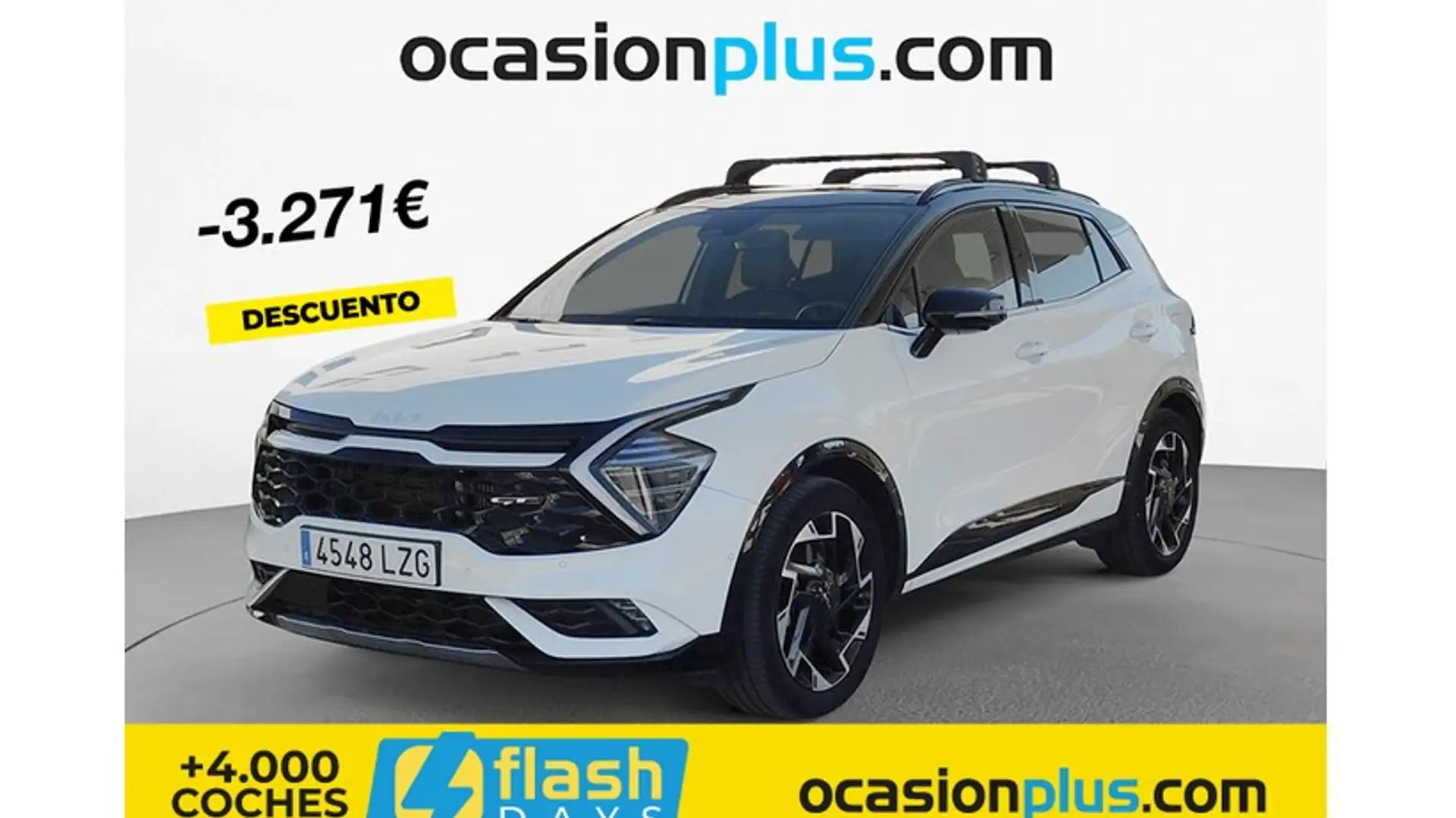 Kia Sportage 1.6 T-GDi PHEV GT-line 4x4 265 Blanco - 1