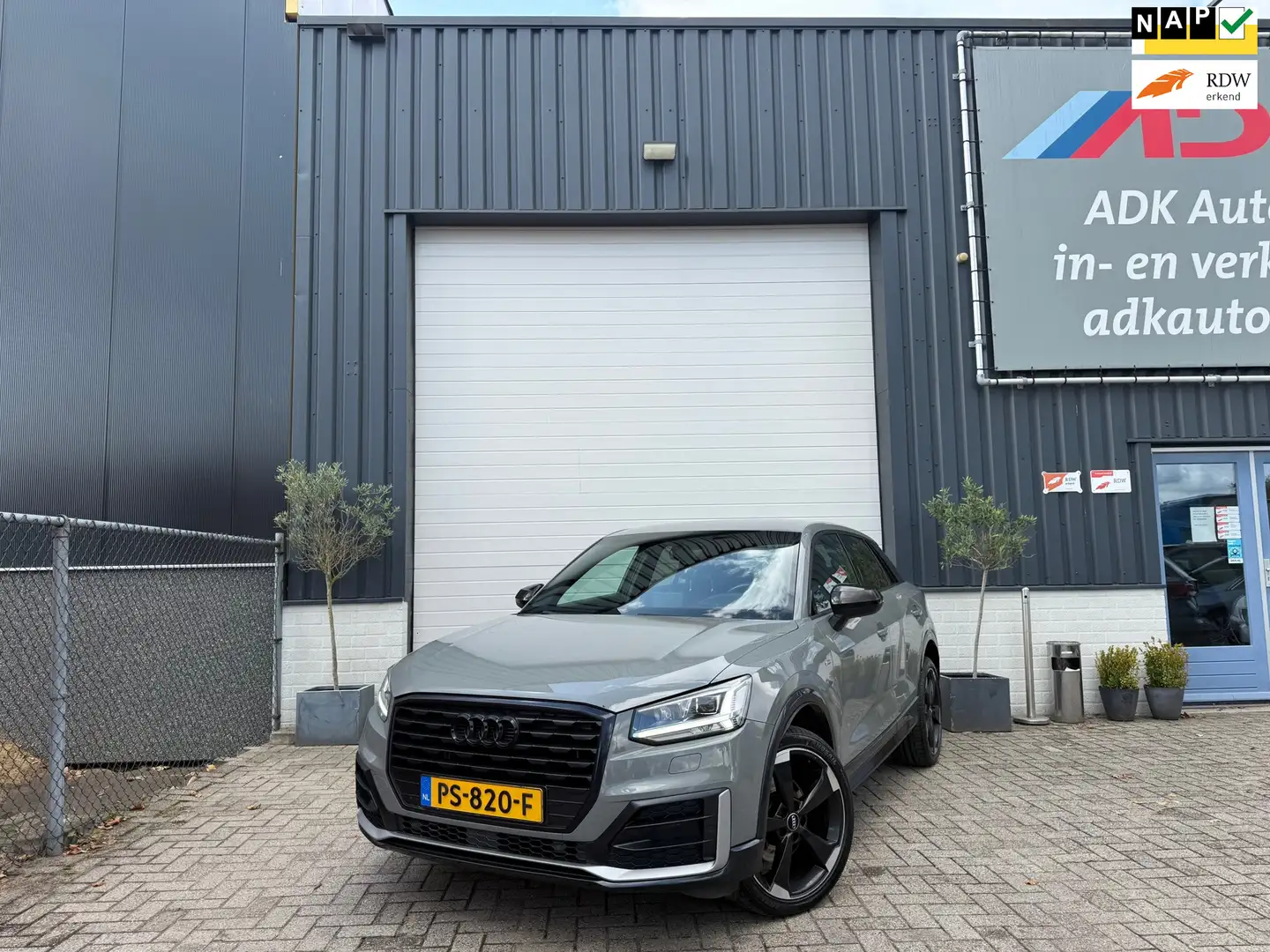 Audi Q2 1.4 TFSI CoD Launch Edition 3x-S-LINE/AUTOMAAT/19' Gris - 1