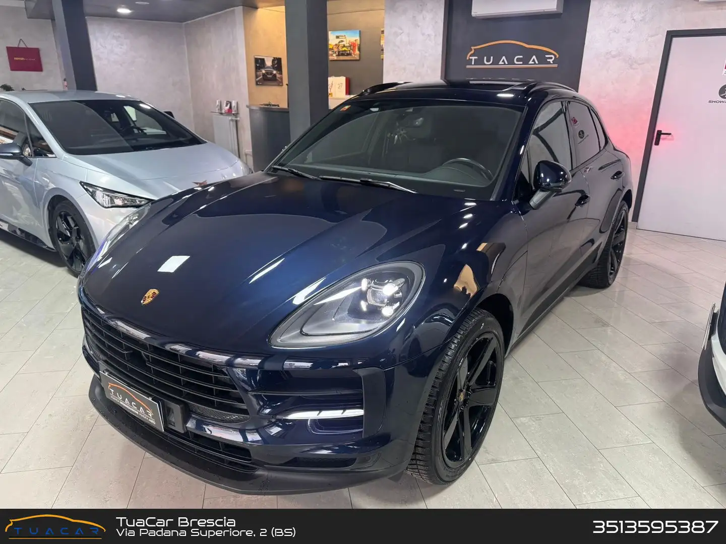 Porsche Macan 2.0 TETTO GANCIO Bleu - 1