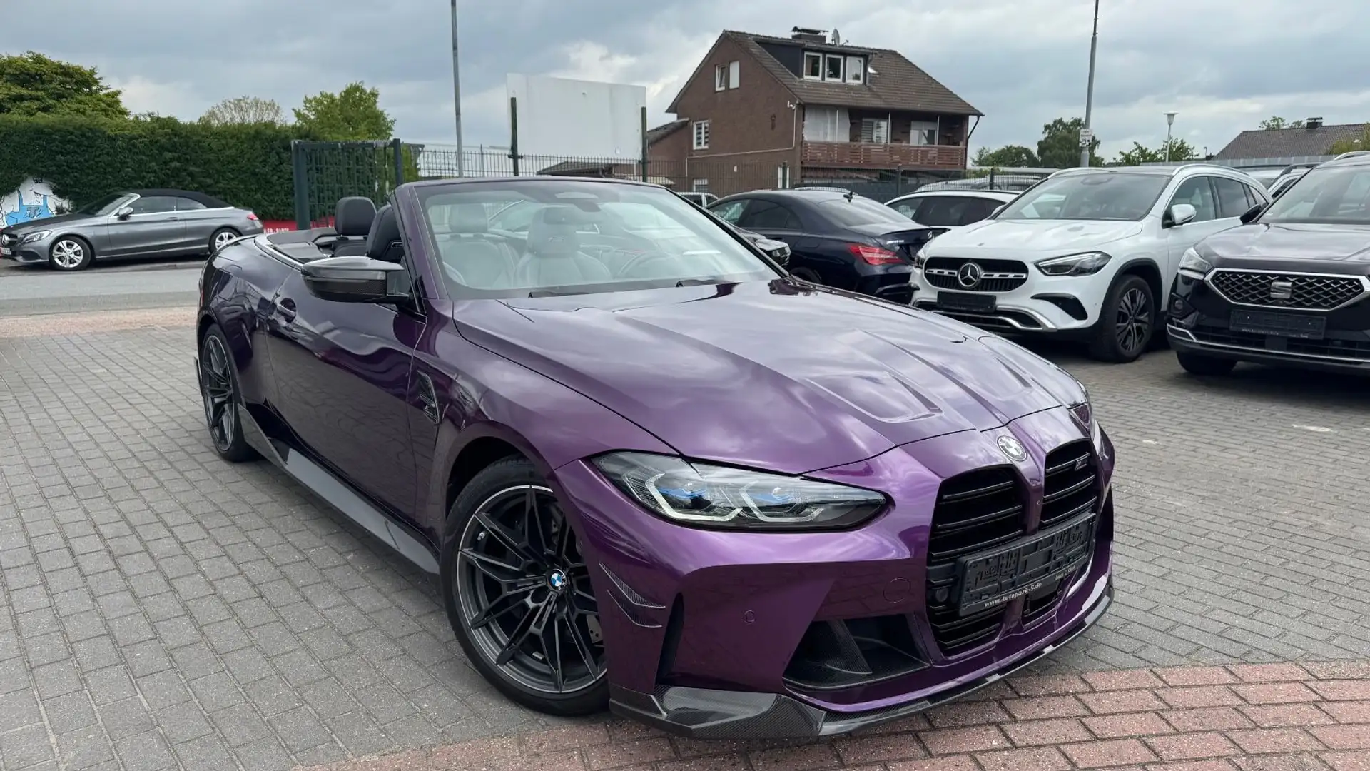 BMW M4 Competition xDrive Cabrio | FULL CARBON | HUD Mauve - 1