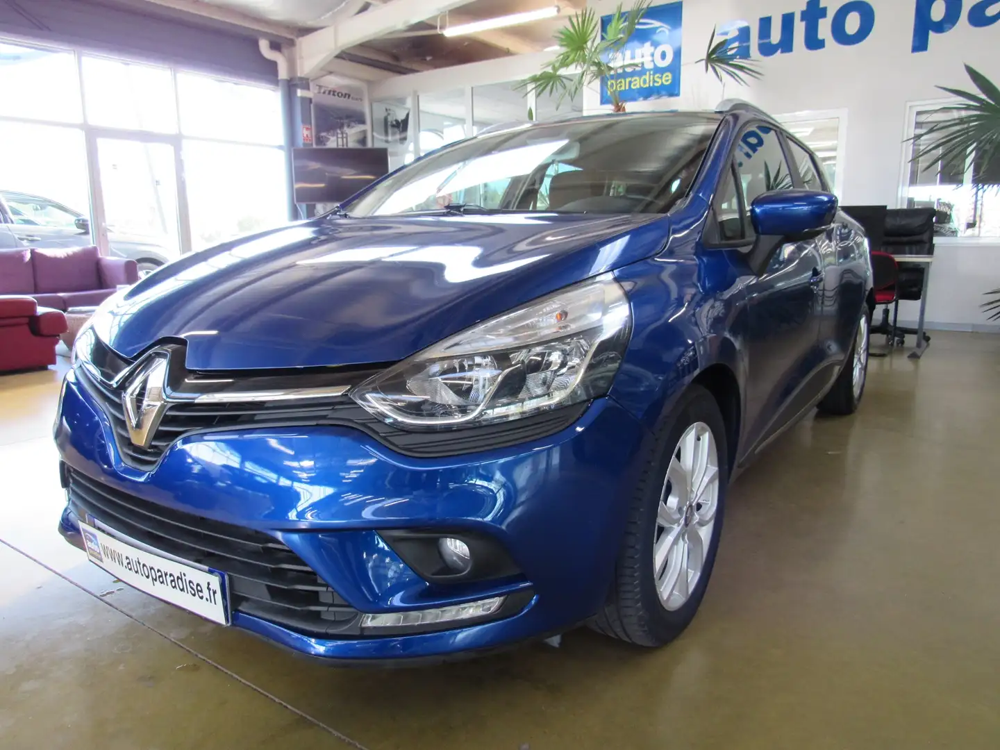 Renault Clio 1.5 DCI 90 BUSINESS EDC Bleu - 1