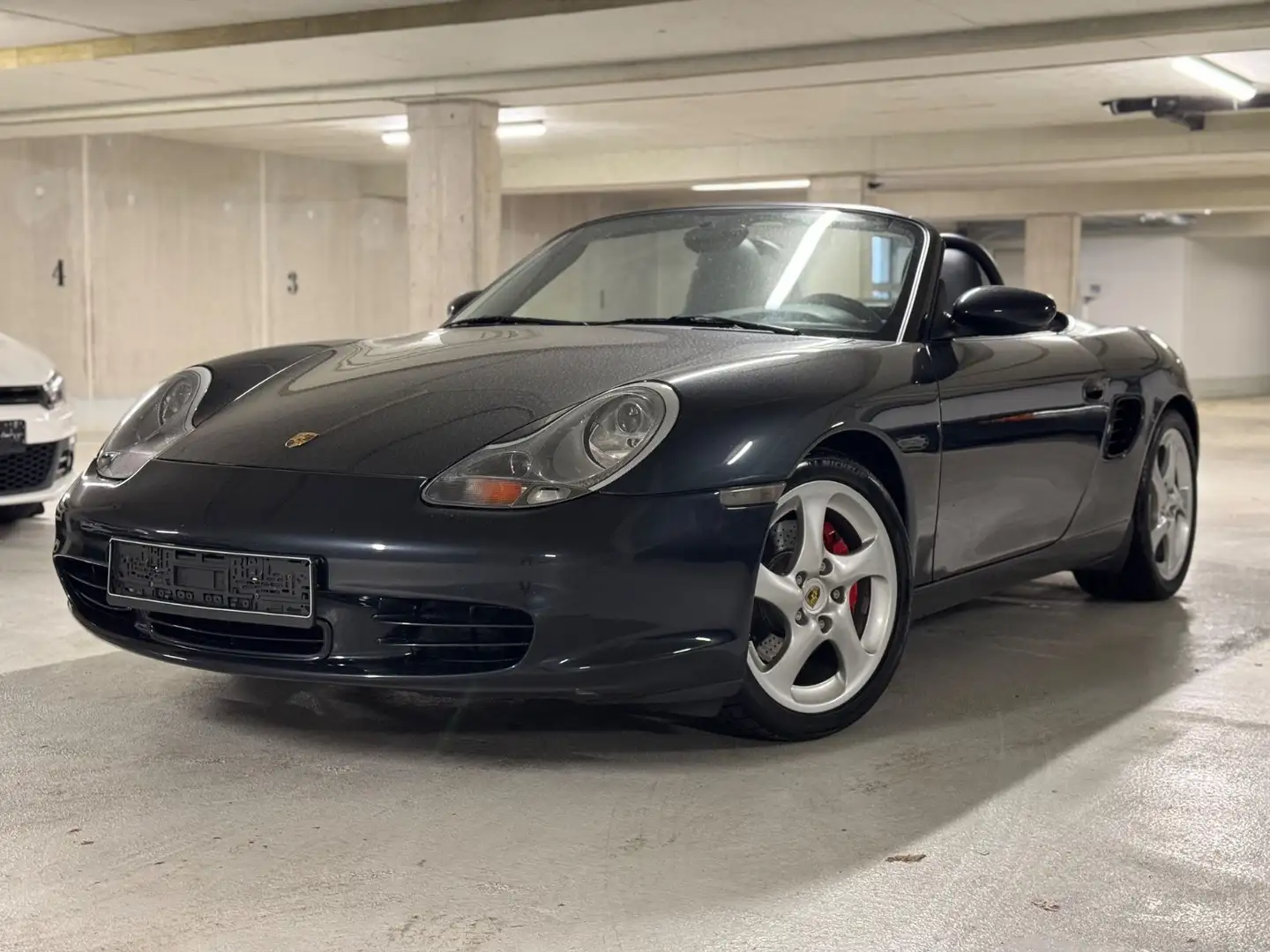 Porsche Boxster S*Xenon*SHZ*Motor überholt!Historie Gris - 2