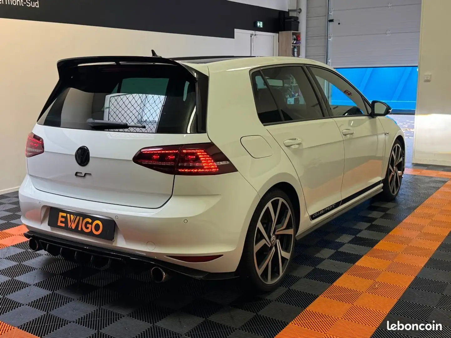 Volkswagen Golf 2.0 tsi 265ch gti clubsport entretien constructeur-sieges baquets recaro-suspensions dcc Blanc - 2