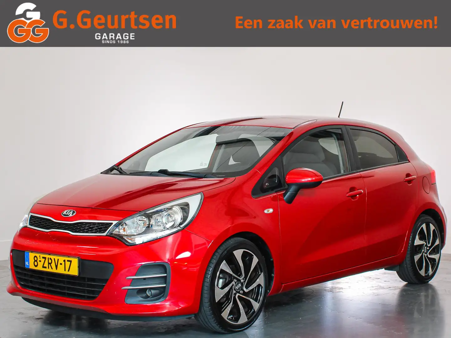 Kia Rio 1.2 CVVT DynamicLine LED, Bluetooth, Cruise Contro Rood - 1