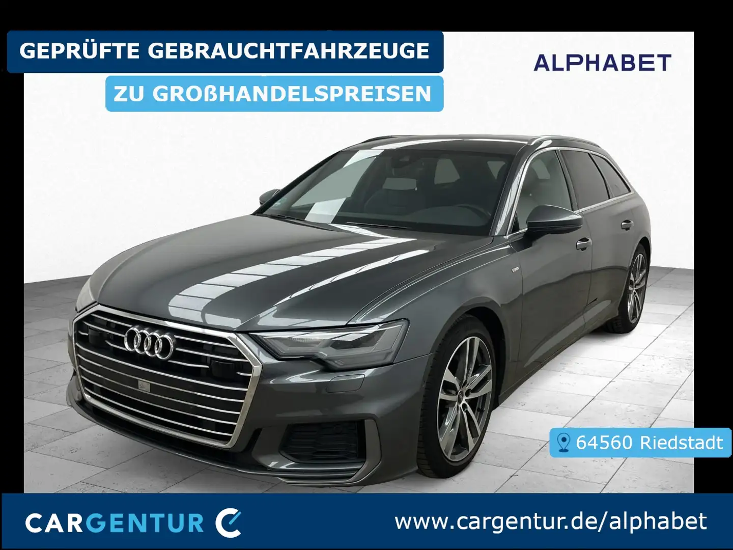 Audi A6 40 2.0 TDI Avant sport S Line Virtual AHK ACC Grau - 1