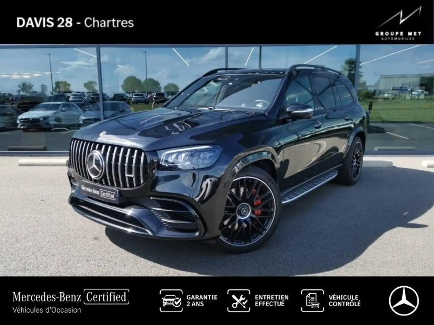 Mercedes-Benz GLS 63 AMG 63 AMG 612ch%2B22ch EQ Boost 4Matic%2B 9G-Tronic Speedshift TCT Schwarz - 1