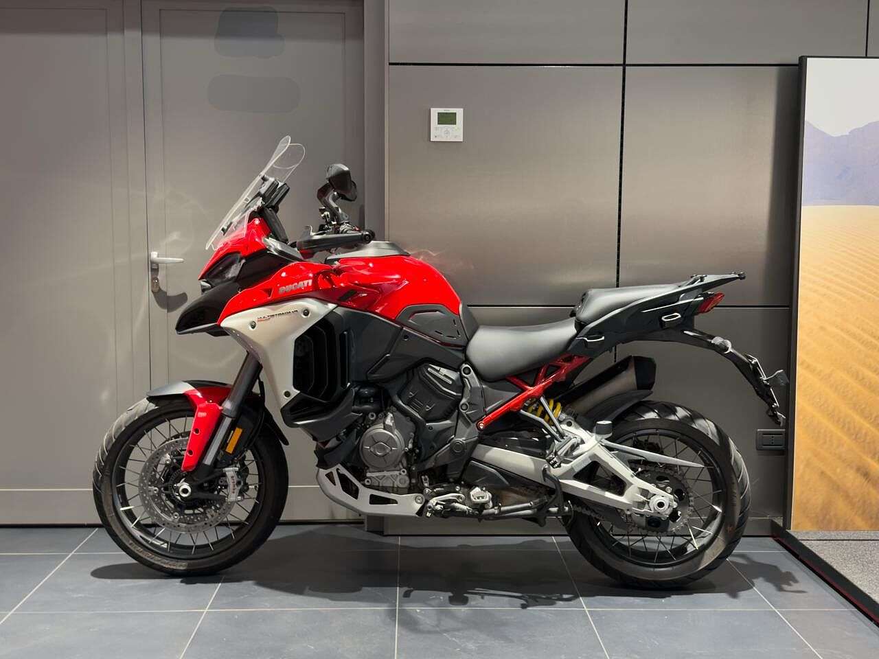 Ducati Multistrada V4 S RALLY FULL RED SPOKED WHEELS 2024