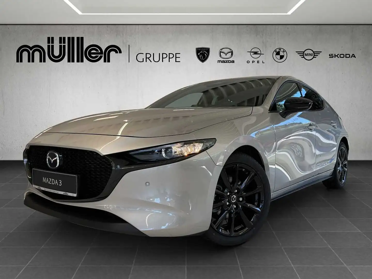 Mazda 3 G 140 PS 6AT FWD NAGISA Beige - 1