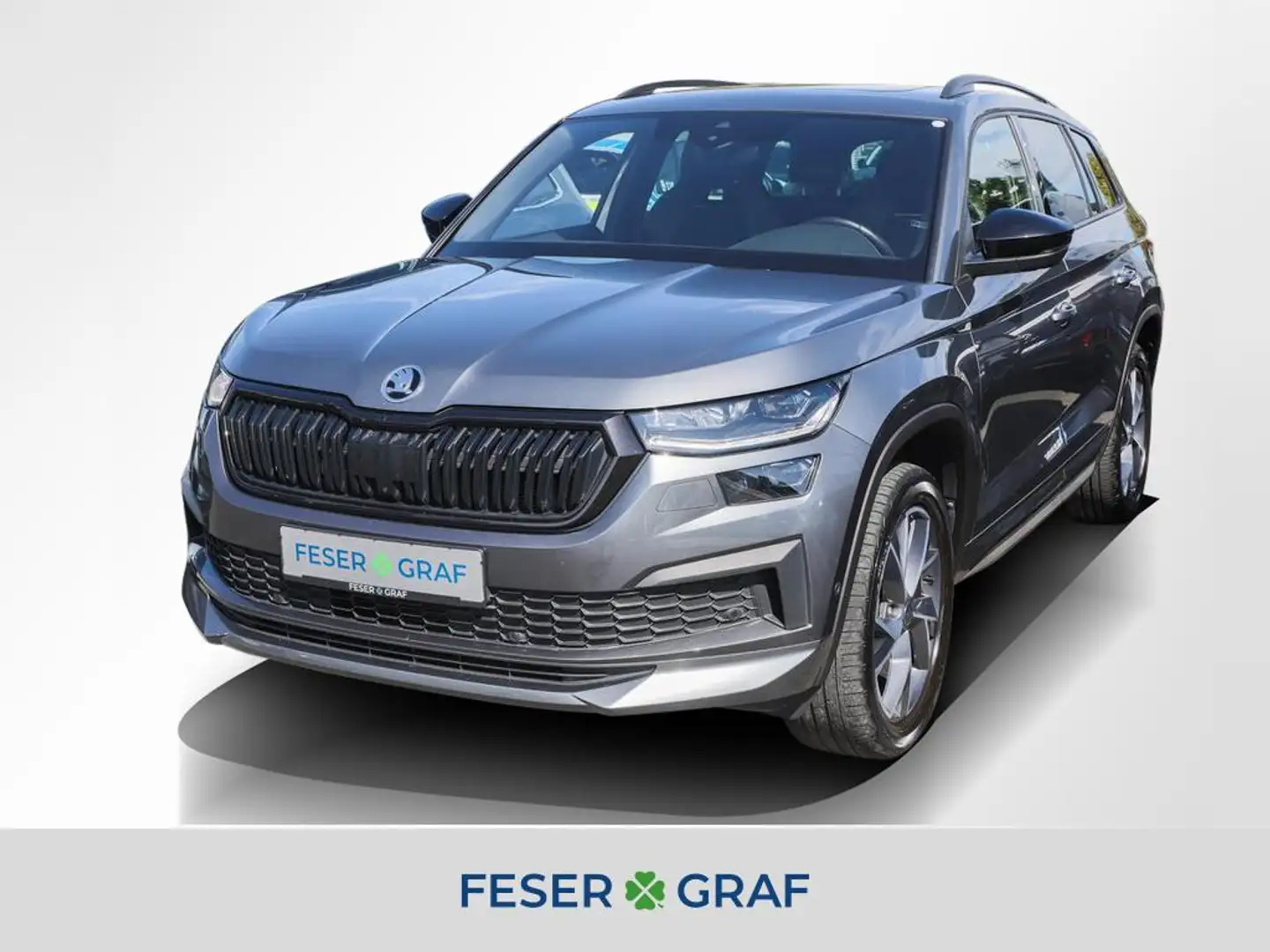 Skoda Kodiaq 2.0 TDI Sportline DSG 360° Navi Pano Grau - 1