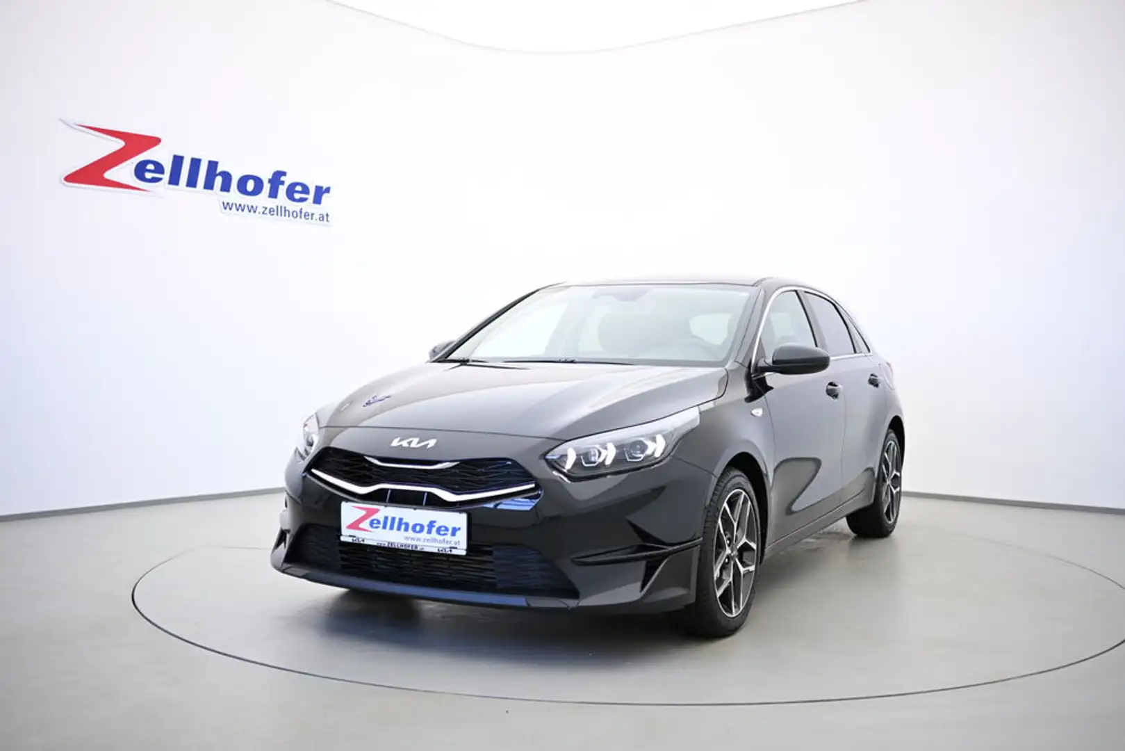 Kia Ceed / cee'd 1,0 T-GDI GPF Silber Style Paket Schwarz - 1