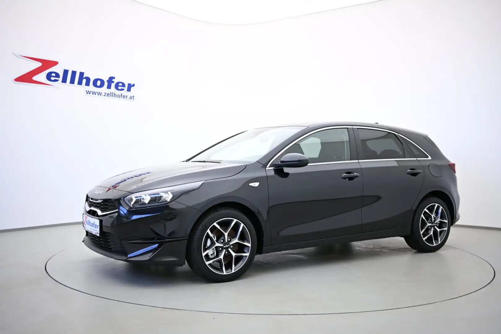 Kia Ceed / cee'd 1,0 T-GDI GPF Silber Style Paket Schwarz - 2