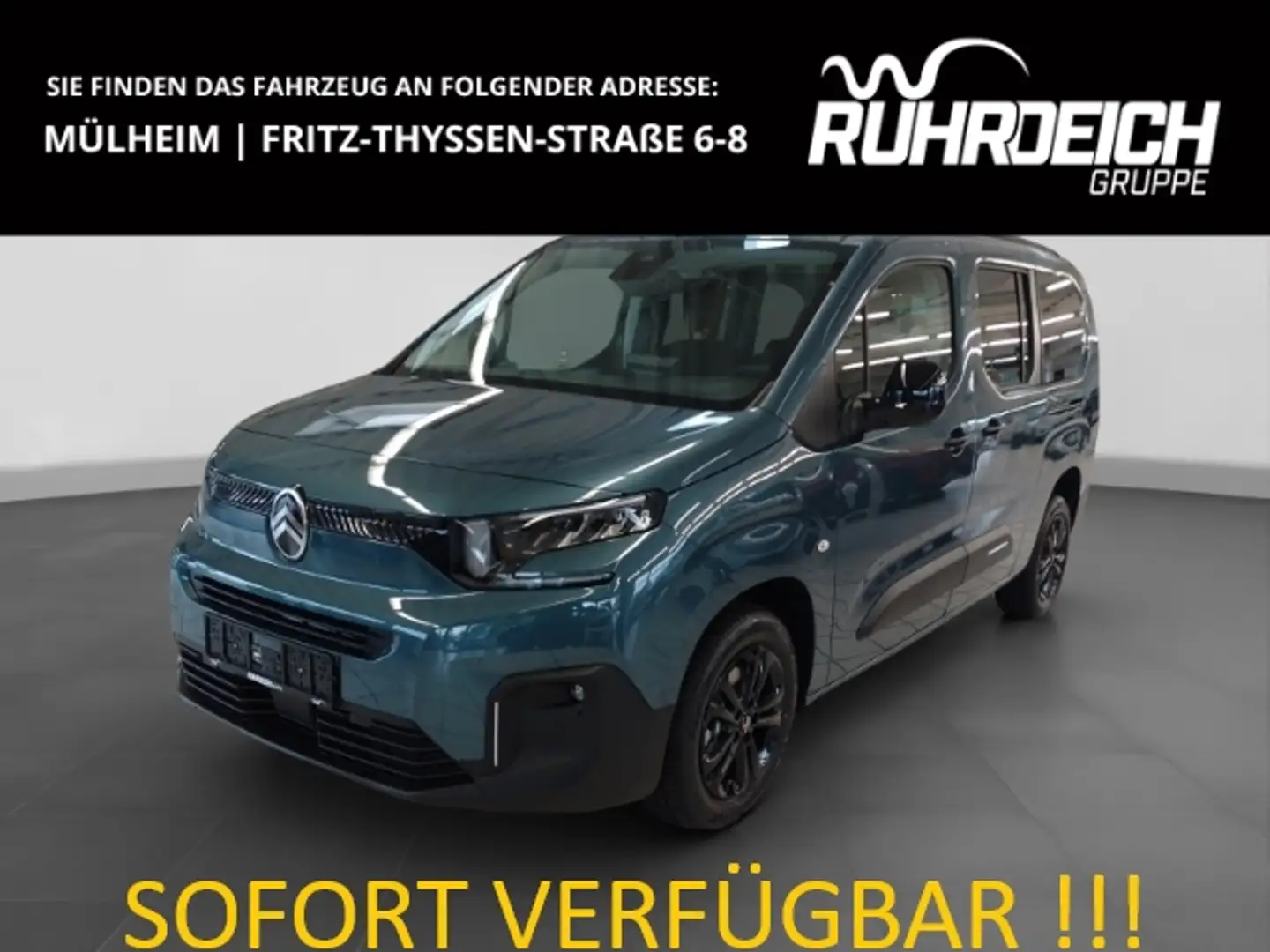 Citroen Berlingo MPV Plus M LED Apple CarPlay Android Auto Spurhalt Bleu - 1