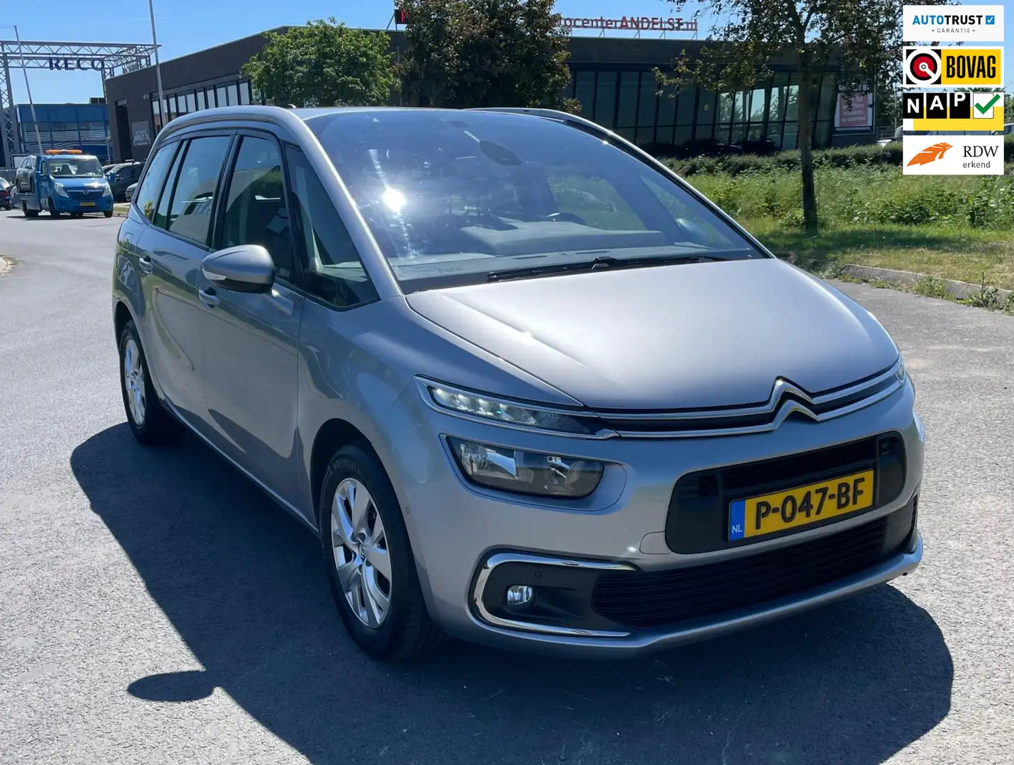 Citroen Grand C4 Picasso 1.2 PureTech Live, 7pers, Aut, Cam, Navi, Lmv, Cru Gris - 1