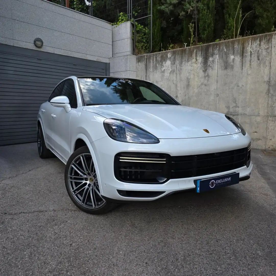 Porsche Cayenne Turbo S E-Hybrid Coupé Aut. Blanco - 2