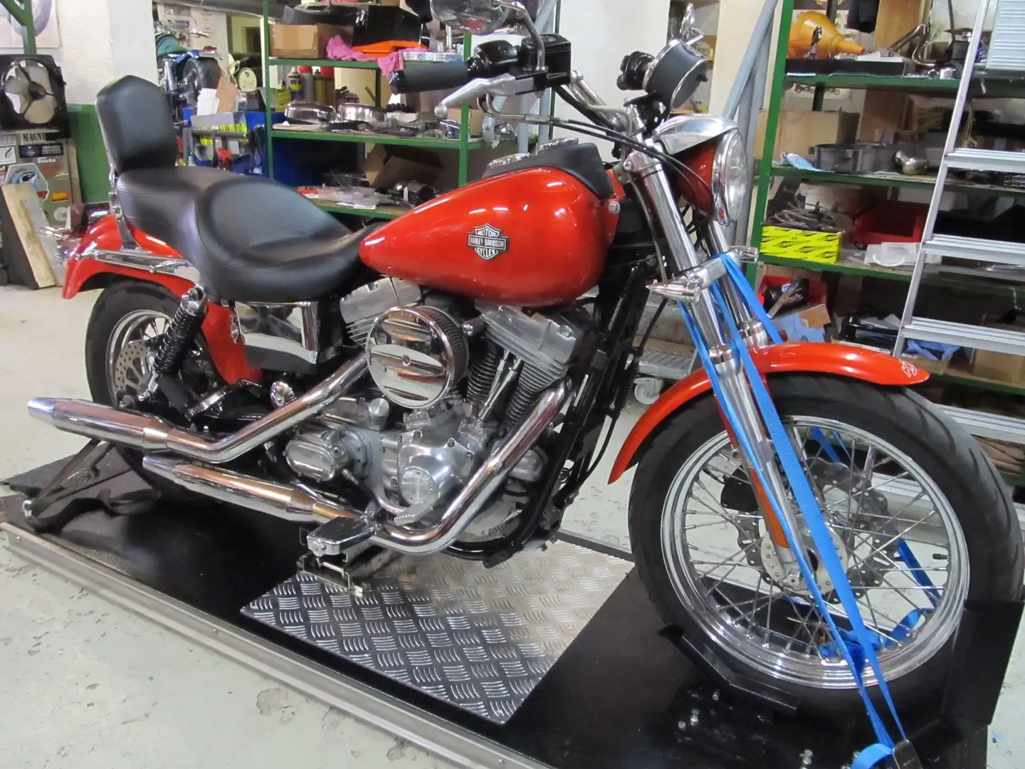 Harley-Davidson Dyna Low Rider Dyna Deutsches Modell narančasta - 1