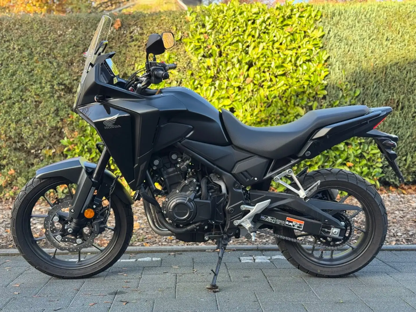Honda NX 500 Frontschaden Netto Export 3349€ Negro - 1