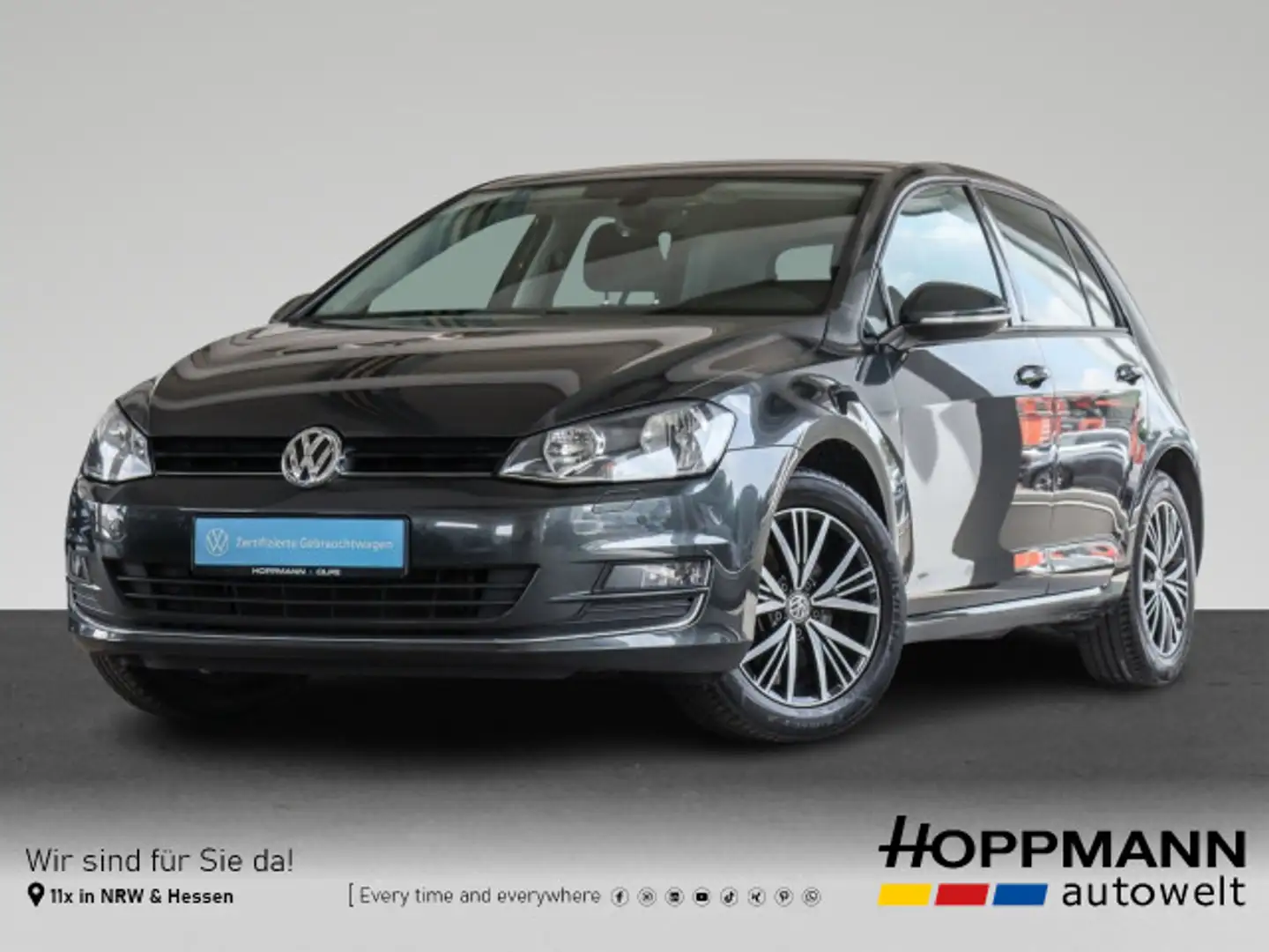Volkswagen Golf VII 1.4 TSI Allstar KEYLESS BEHEIZBARE VORD Gris - 1