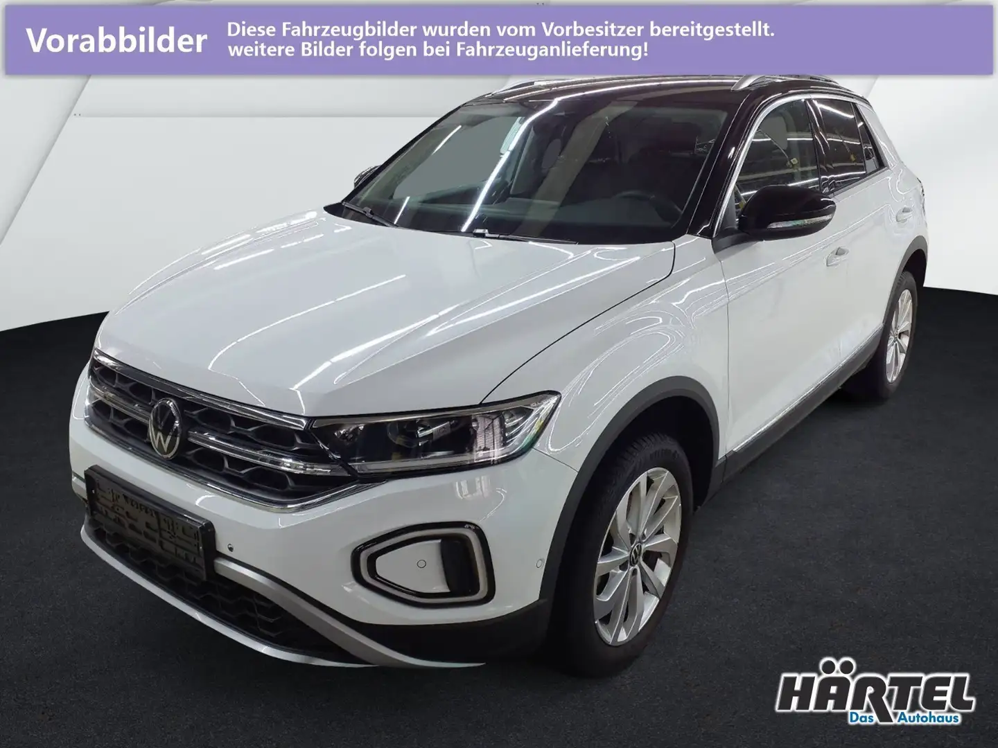 Volkswagen T-Roc STYLE 1.5 TSI DSG (+ACC-RADAR+NAVI+AHK) LED Weiß - 2