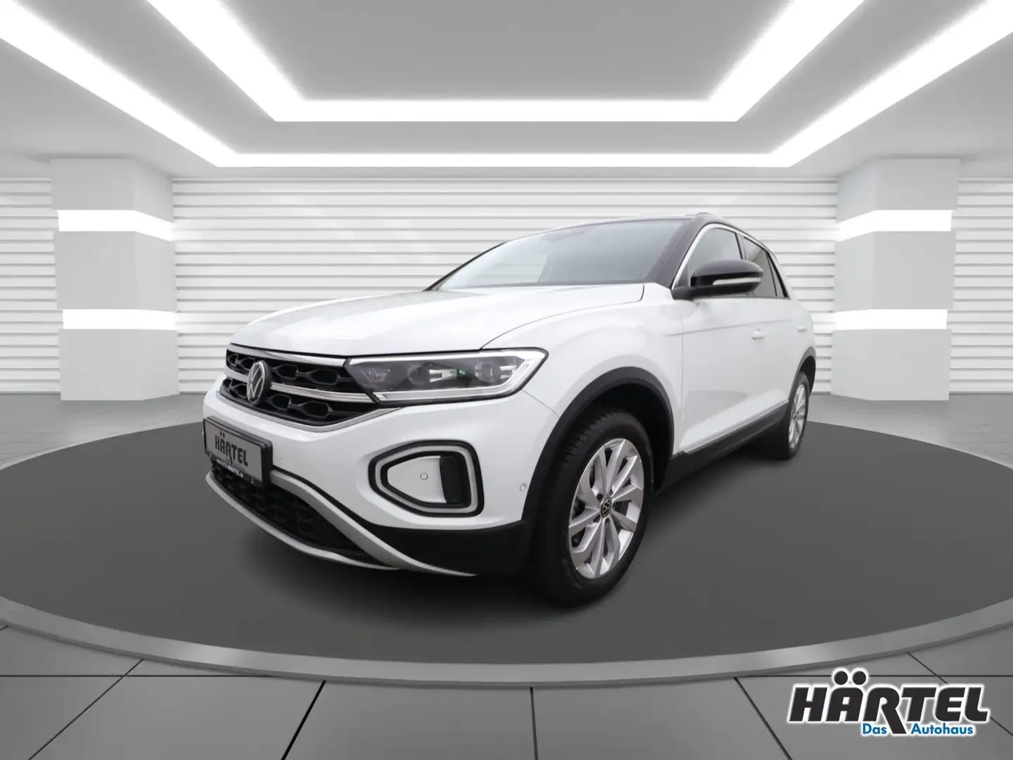 Volkswagen T-Roc STYLE 1.5 TSI DSG (+ACC-RADAR+NAVI+AHK) LED Weiß - 2