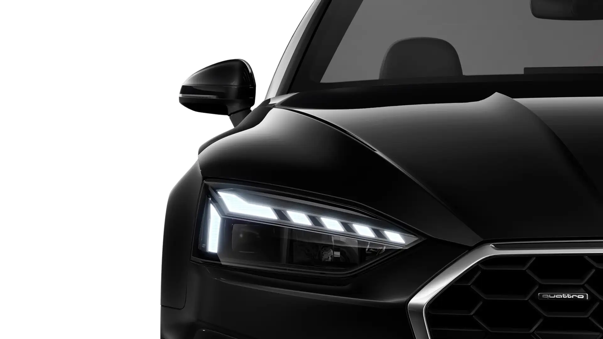 Audi A5 40 TFSI quattro S line Negru - 2