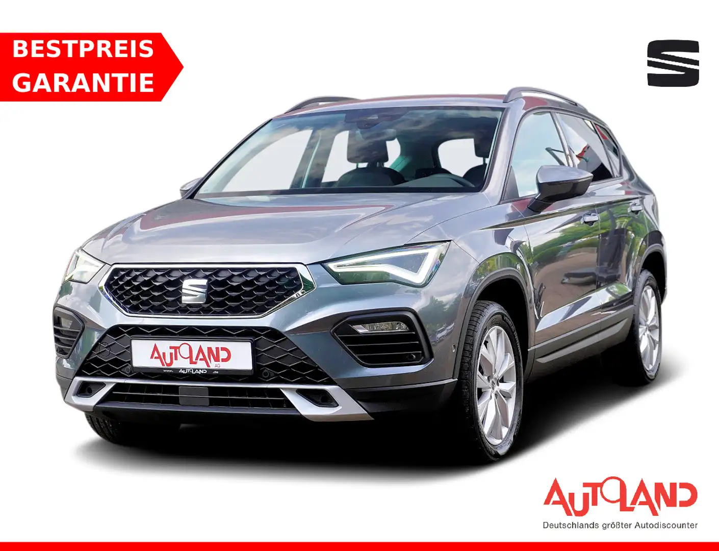 SEAT Ateca 1.5 TSI DSG LED ACC Kamera Sitzheizung Grau - 1
