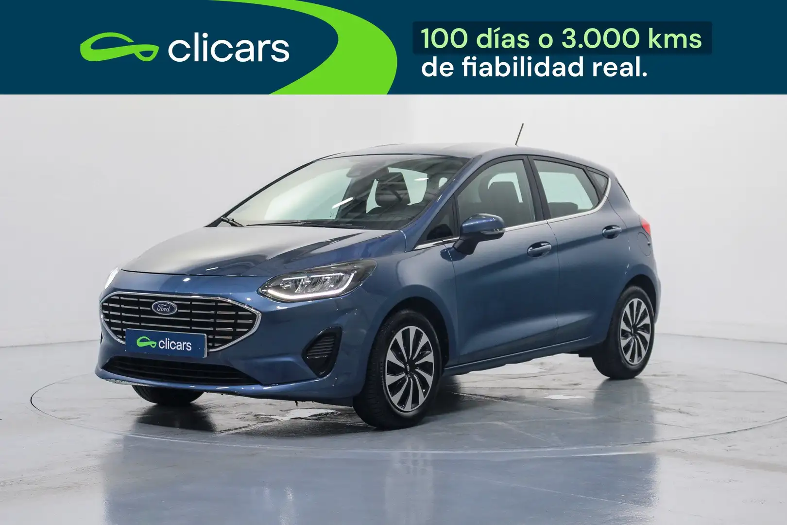 Ford Fiesta 1.0 EcoBoost MHEV Trend 125 Azul - 1