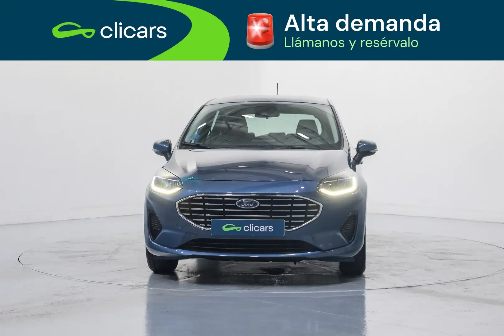 Ford Fiesta 1.0 EcoBoost MHEV Trend 125 Azul - 2