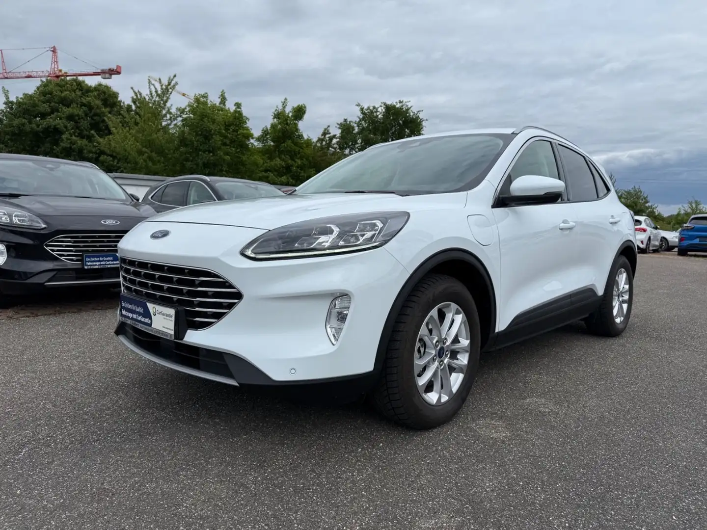 Ford Kuga Plug-In Hybrid Titanium X+AHK+RFK+DAB+Navi Blanc - 2