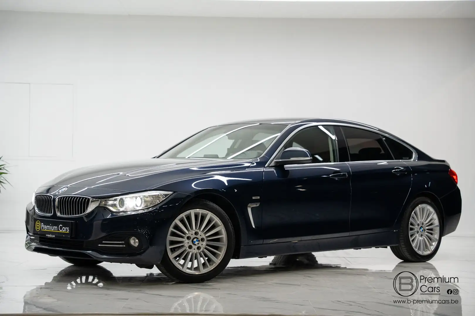 BMW 418 D Gran Coupe Aut. Luxury Line! Led, Navi, Cruis Modrá - 1