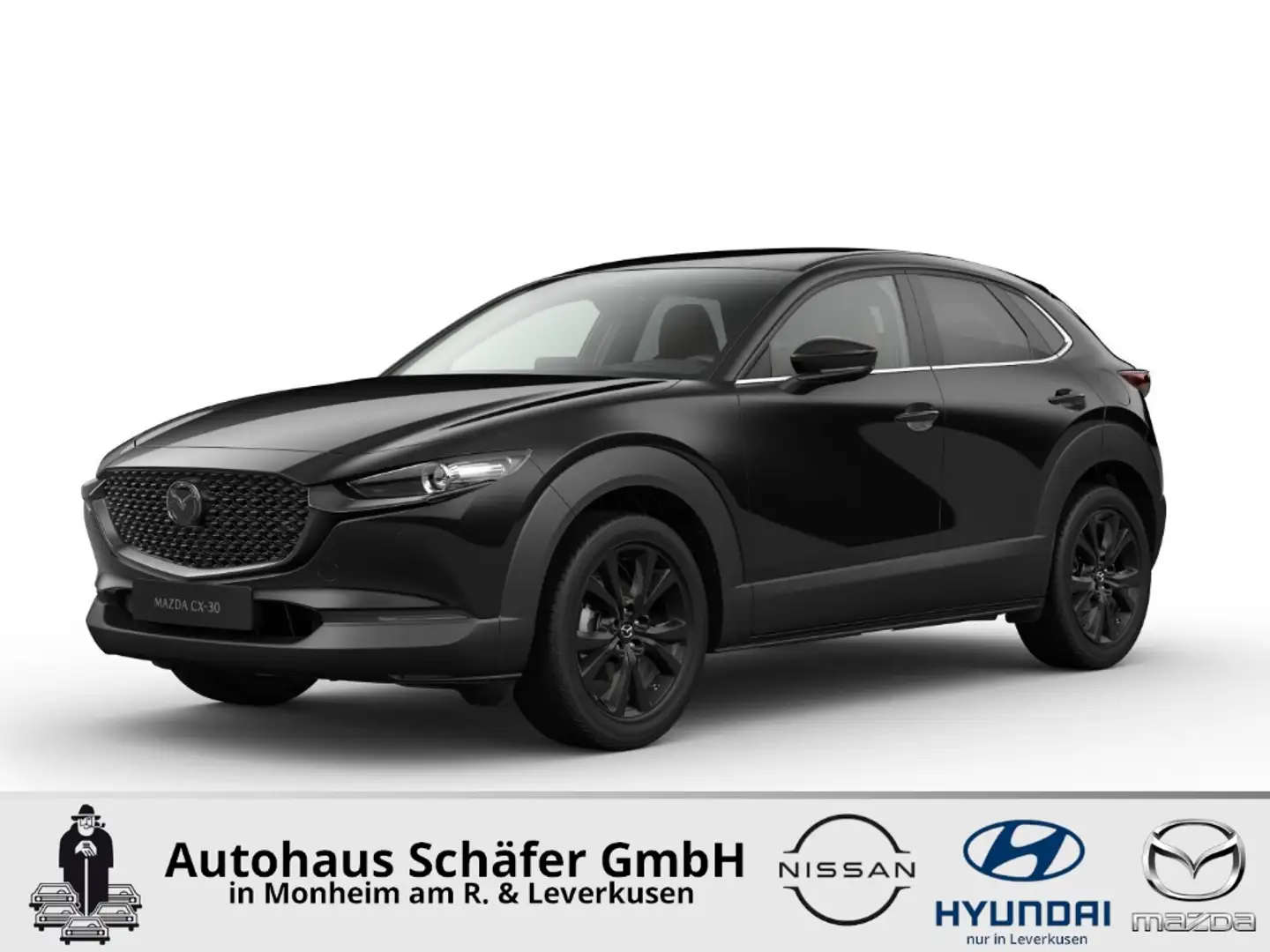 Mazda CX-30 (2025) NAGISA e-Skyactiv-G 140PS 6AT HUD Navi Memo Noir - 1
