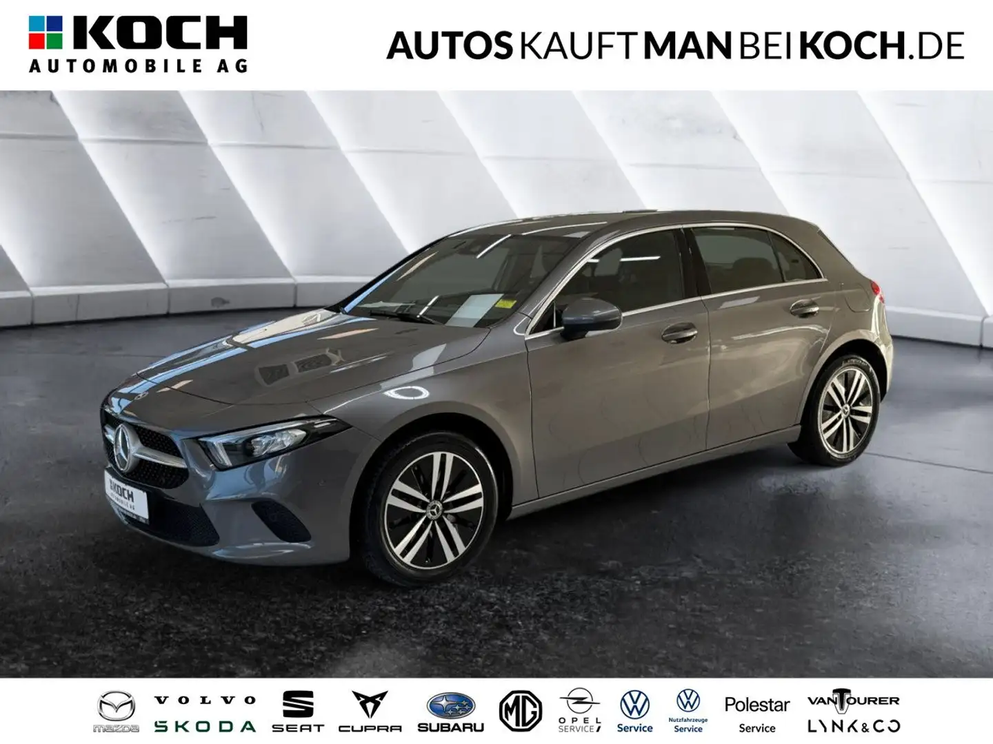 Mercedes-Benz A 250 e  8G-DCT Progressive LED SHZ KAM NAV PDC Gris - 1