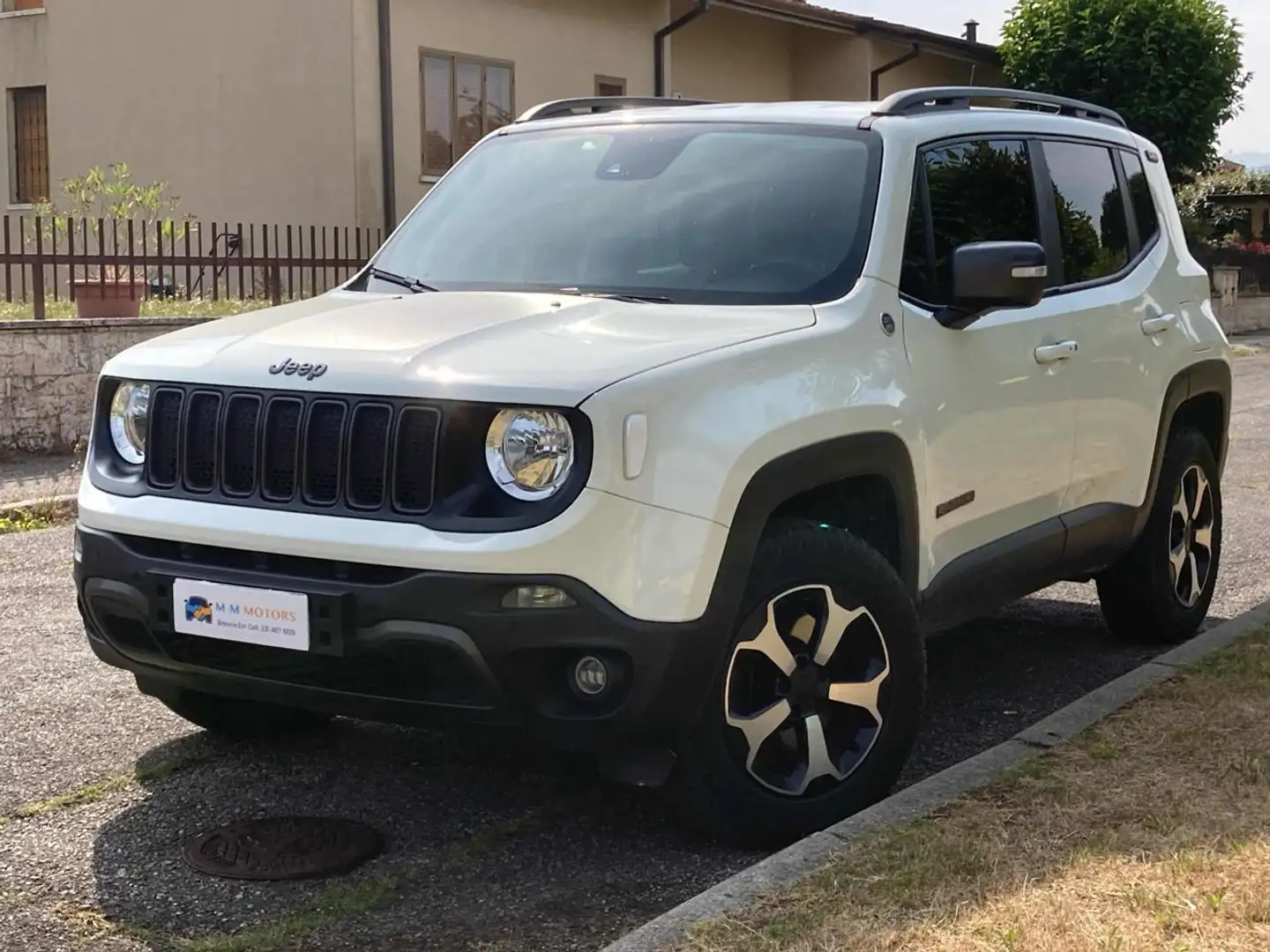 Jeep Renegade 1.3 T4 240CV PHEV 4xe AT6 Trailhawk Blanc - 1