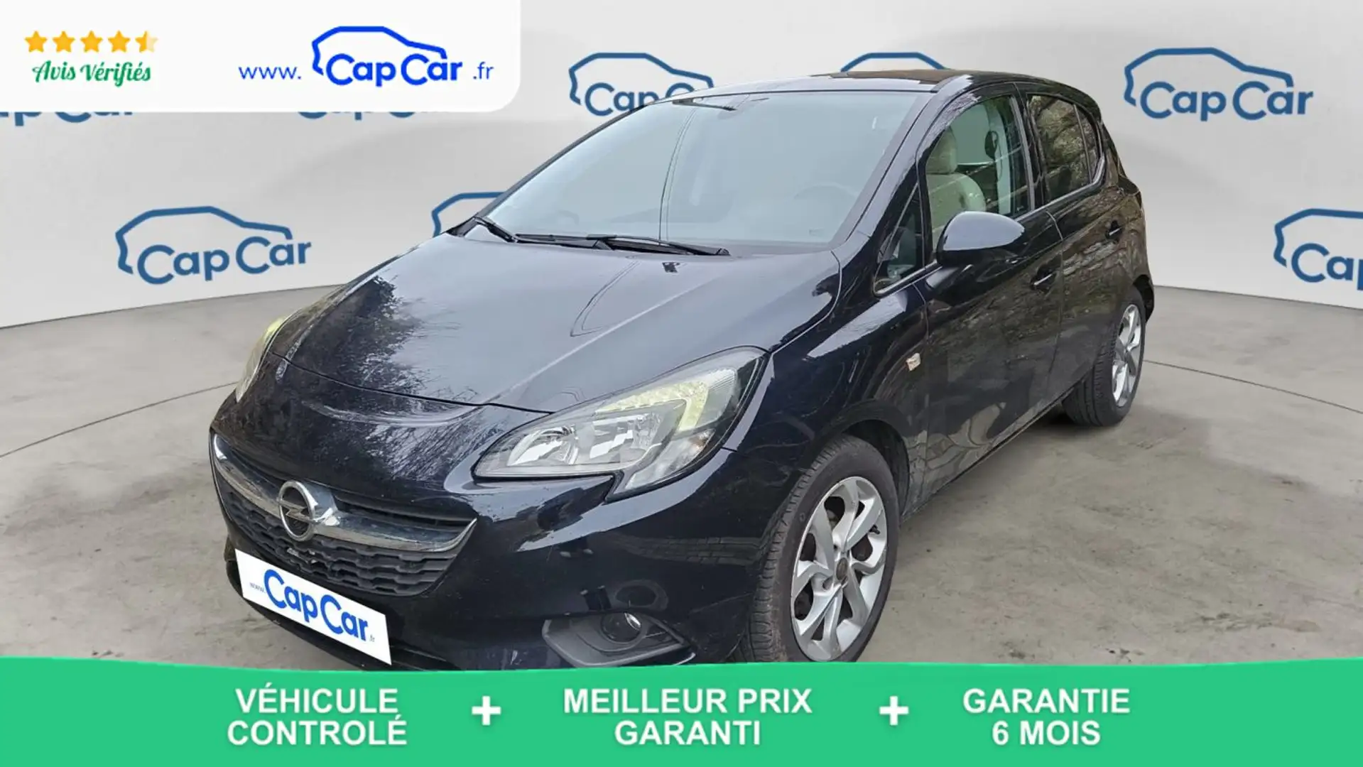 Opel Corsa V 1.4 90 Enjoy Noir - 1