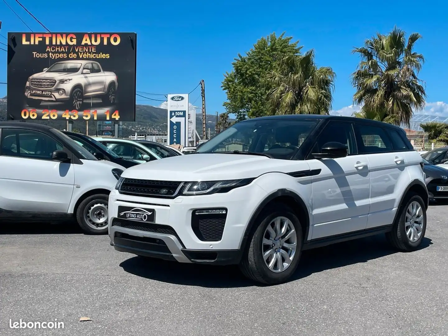 Land Rover Range Rover Evoque Land 2.0 TD4 180ch HSE Dynamic Blanc - 1