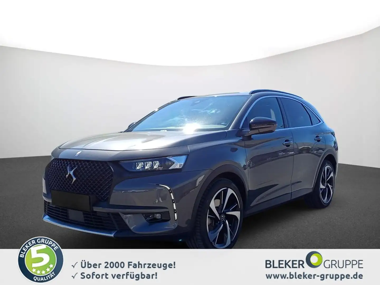 DS Automobiles DS 7 Crossback E-Tense Hybrid 4x4 300 Performance Line Grau - 1