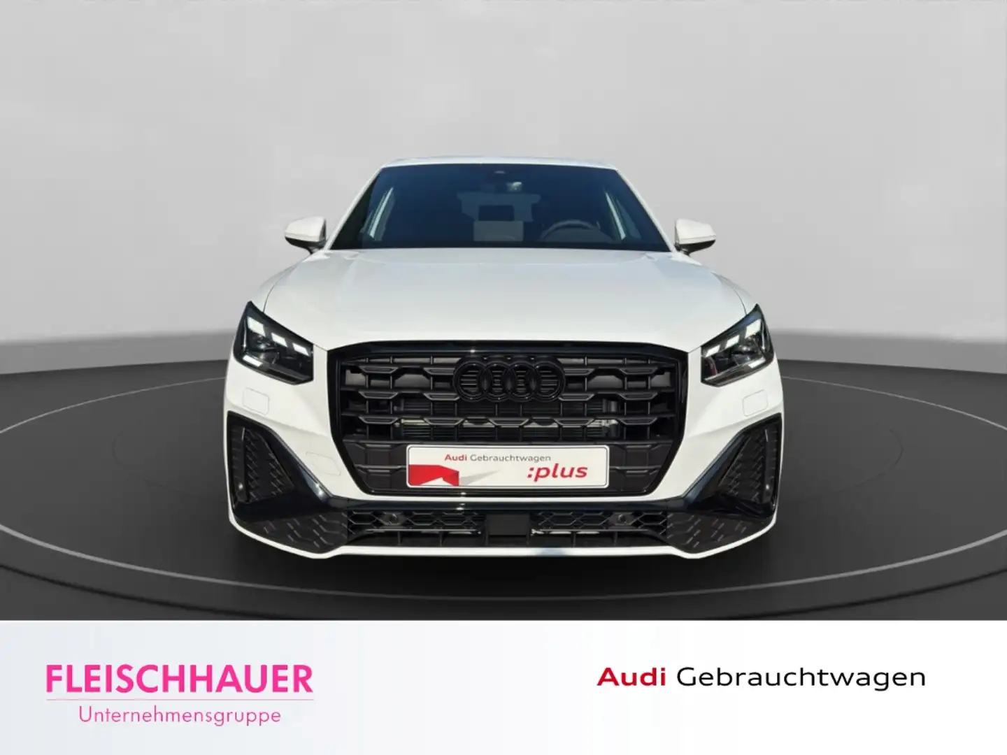 Audi Q2 35 TDI S line AHK MATRIX SOUNDSYSTEM GRA SHZ Weiß - 2