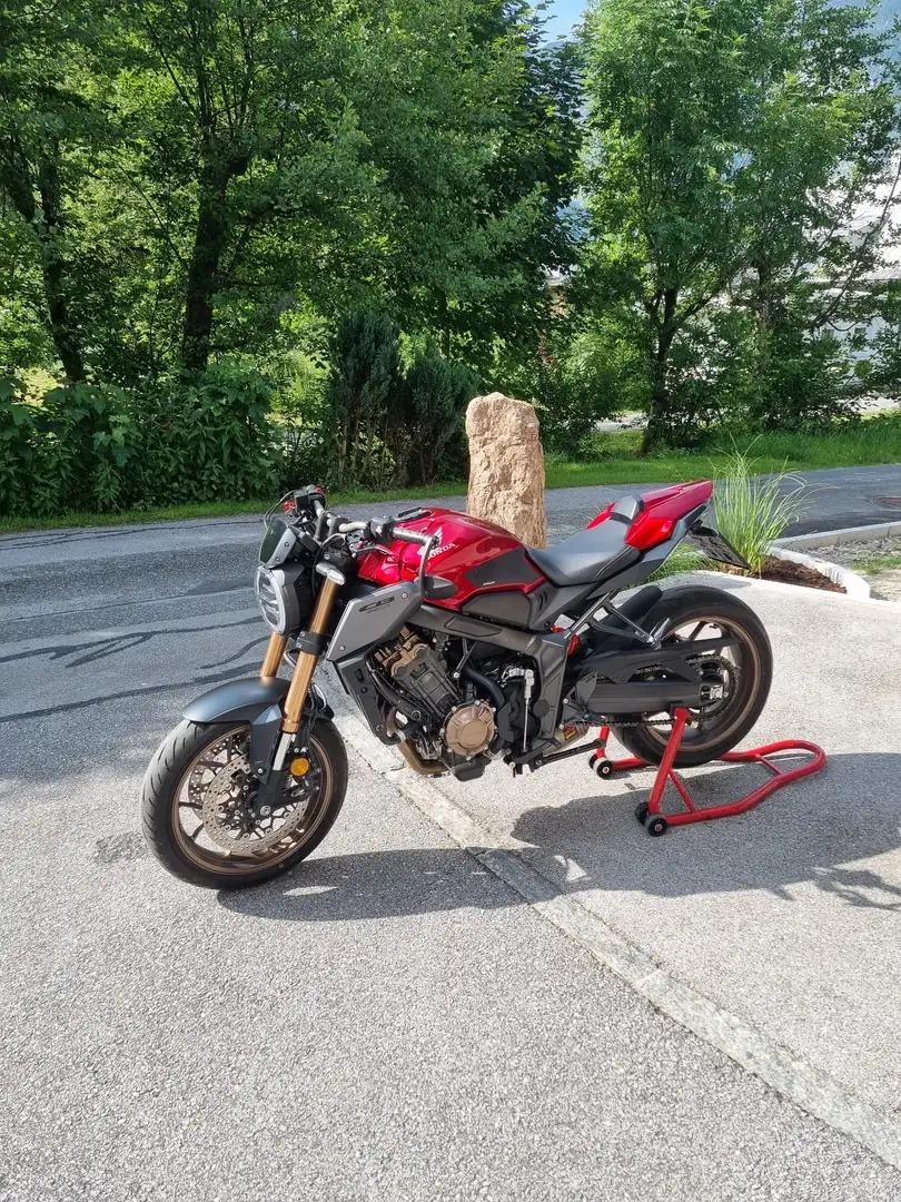 Honda CB 650 Honda CB 650R, Akrapovic, Quick Shifter, Cafe Race Rood - 2