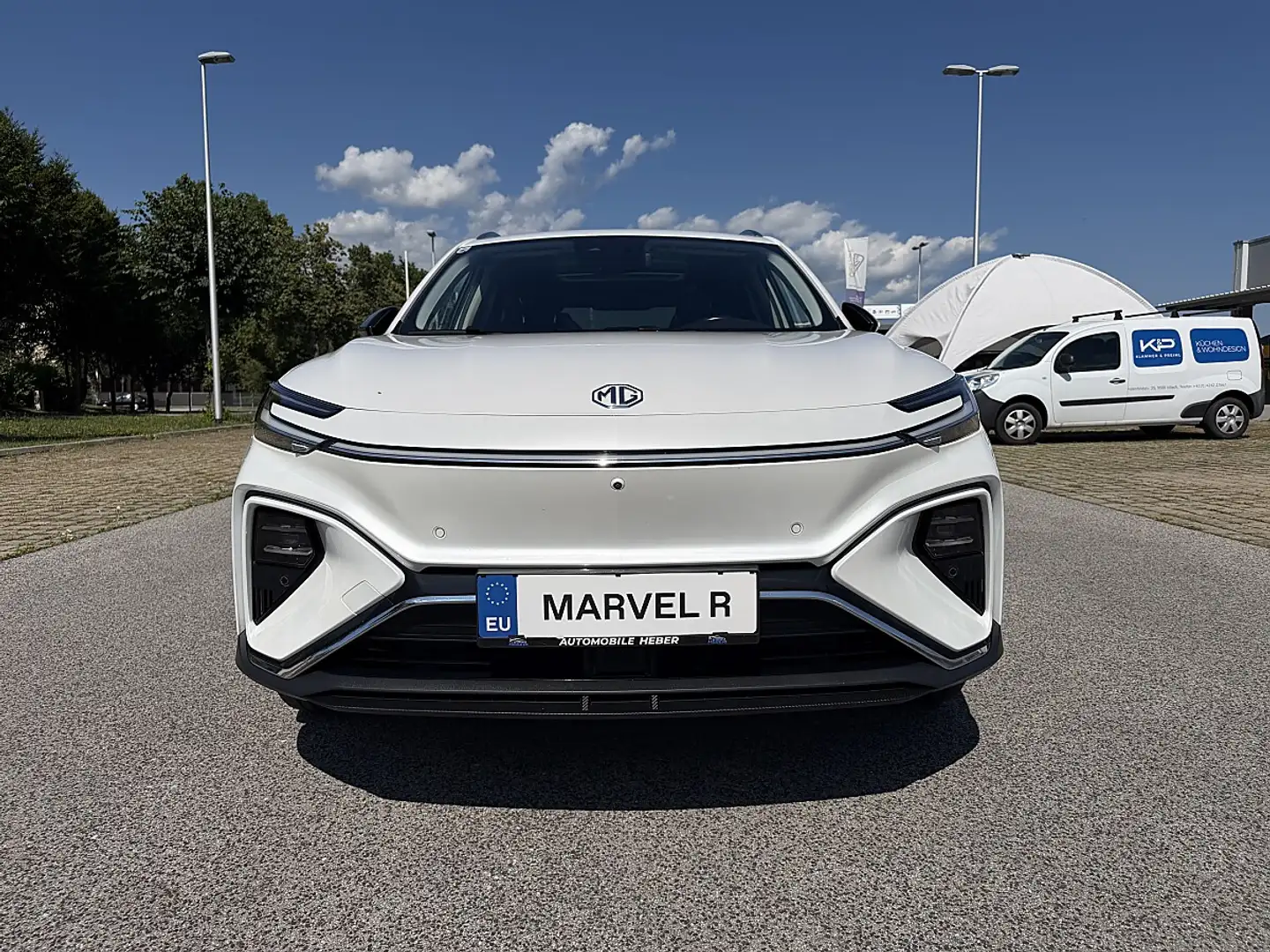MG Marvel R Electric 70 kWh Performance LED AHV BOSE 360°-K... Weiß - 2