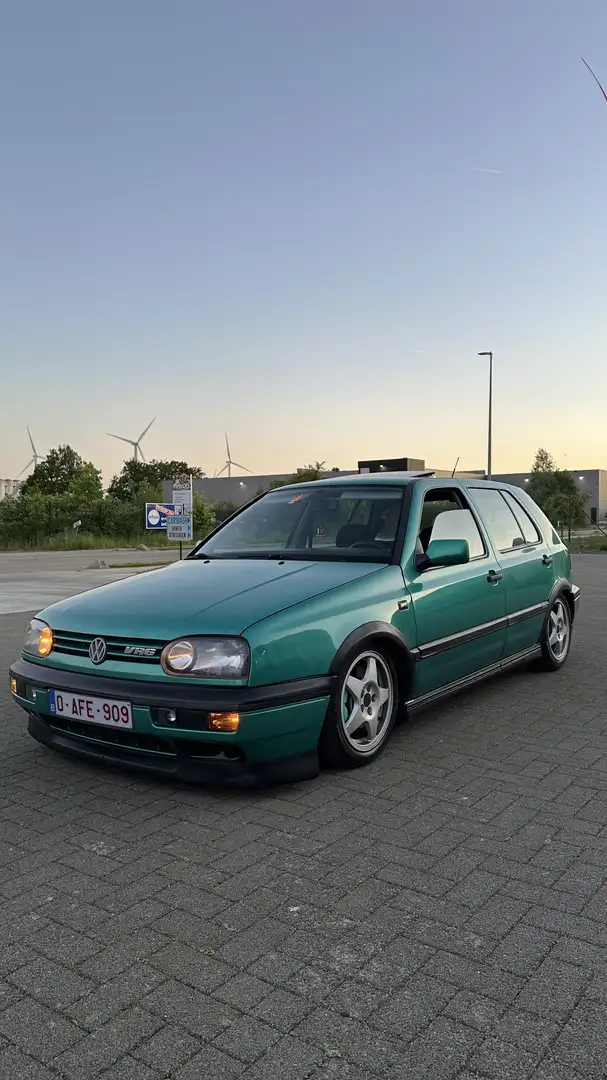 Volkswagen Golf VR6 - Oldtimer Groen - 2