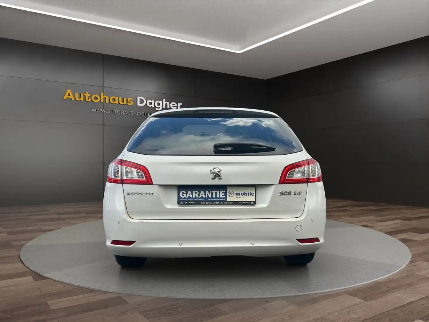 Peugeot 508 Automatik Diesel Allure Weiß - 2