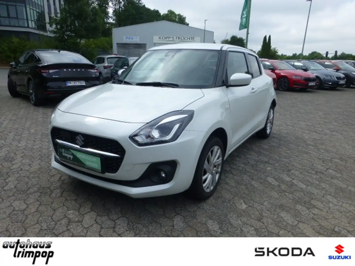 Suzuki Swift 1.2 Dualjet Comfort 4x4 Hybrid Klima Wit - 1