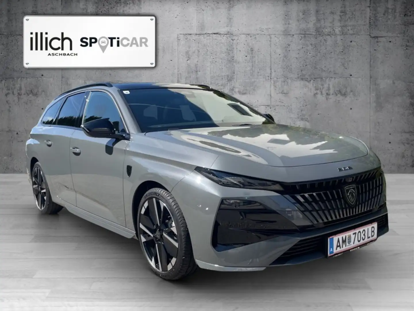 Peugeot 308 Neuer 308 SW GT EXCLUSIVE Hybrid 145 e-DCS6 Grau - 1