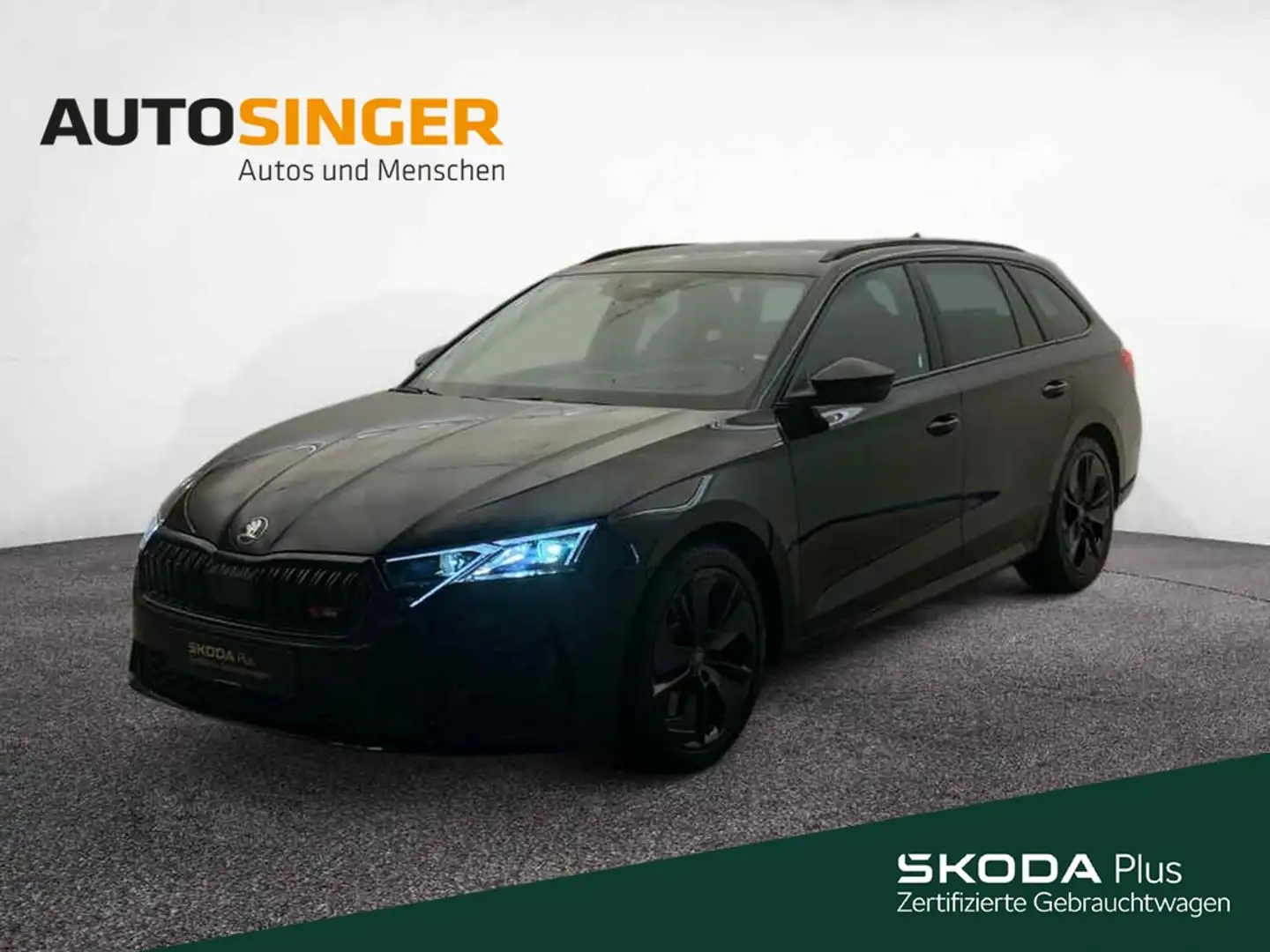 Skoda Octavia Combi RS TSI DSG *MATRIX*AHK*ACC*HUD*NAV Schwarz - 1