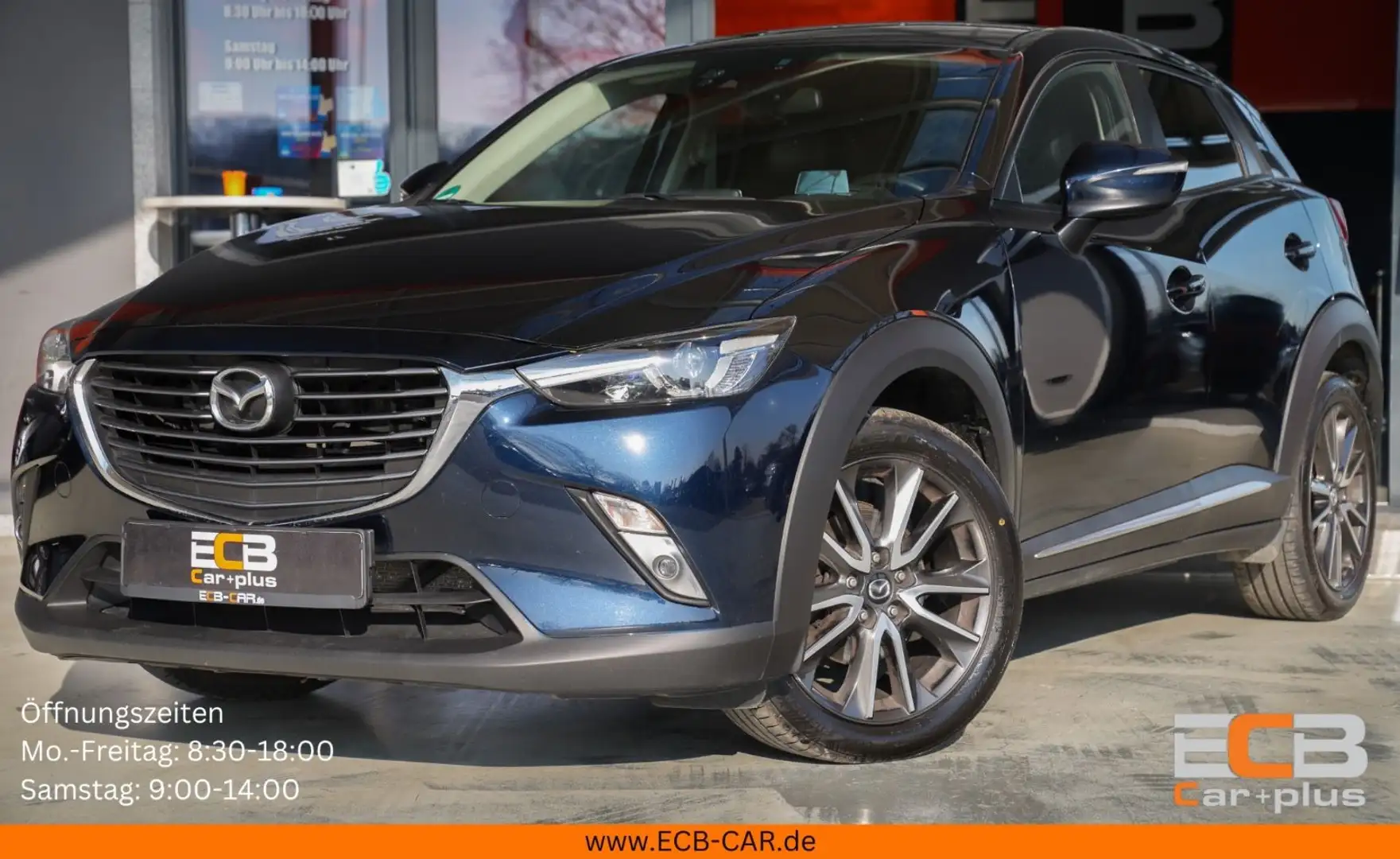 Mazda CX-3 Sports-Line AWD *HUD/SHZ/NAVI/Klima.* Blau - 1