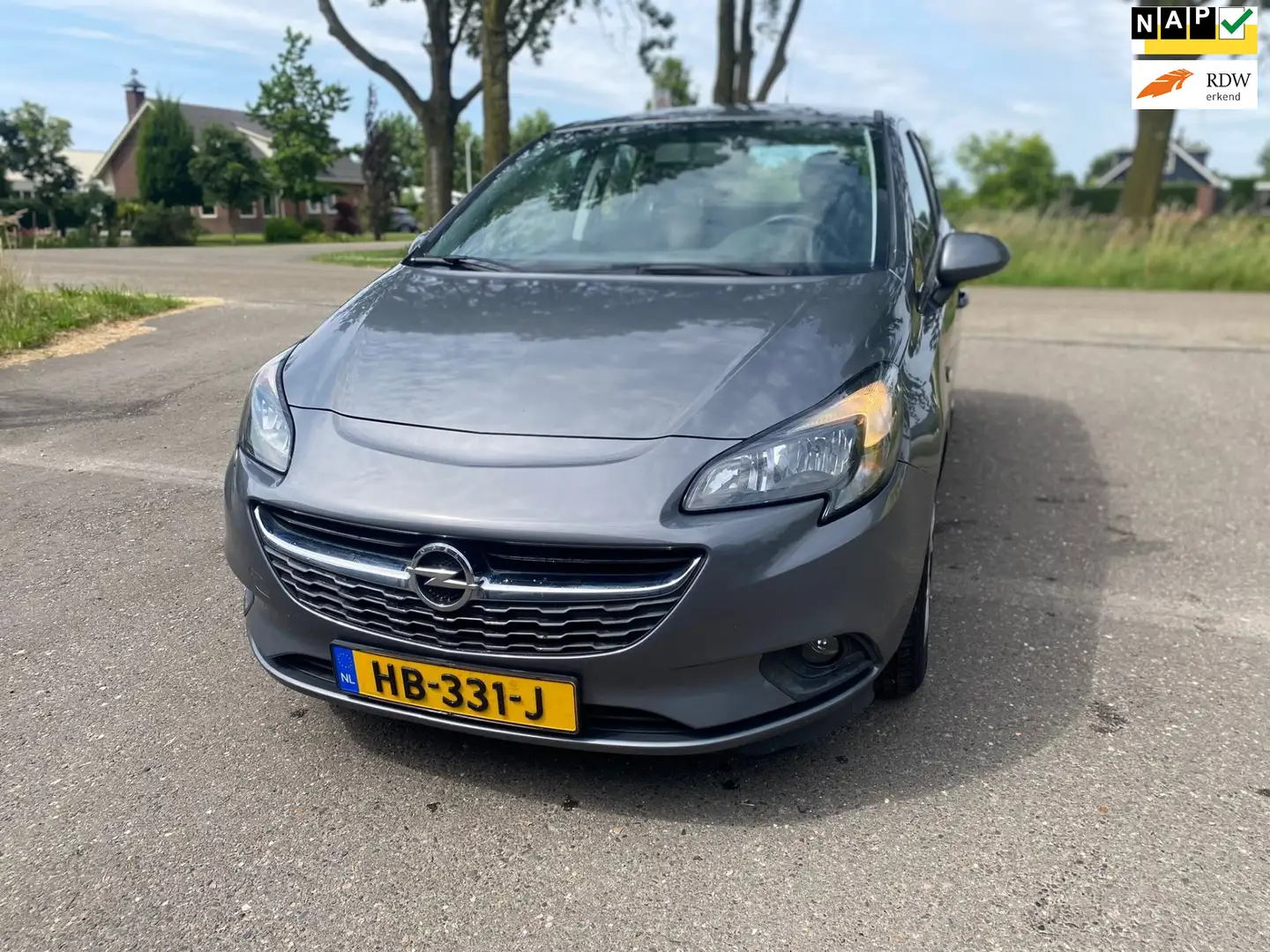 Opel Corsa 1.0 Turbo Edition ONDERHOUDEN-CRUISE CONTROL Grijs - 1